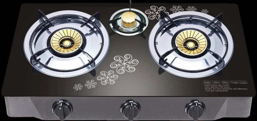 3-Burner Portable Gas Stove product image